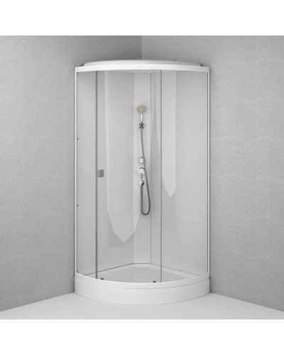 Душевая кабина 90х90х190 см Am.Pm X-Joy W88C-301-090WT прозрачное