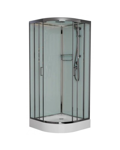 Душевая кабина 100x100x220 см Frank F400 Brilliant 157009 прозрачное