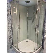 Душевая кабина 100x100x220 см Frank F400 Brilliant 157009 прозрачное