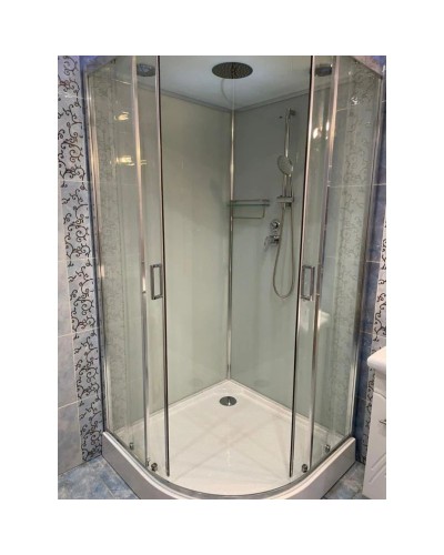 Душевая кабина 100x100x220 см Frank F400 Brilliant 157009 прозрачное