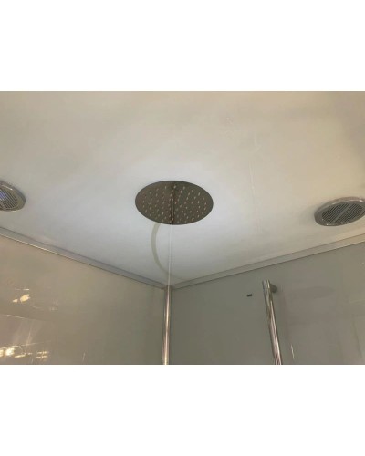 Душевая кабина 100x100x220 см Frank F400 Brilliant 157009 прозрачное