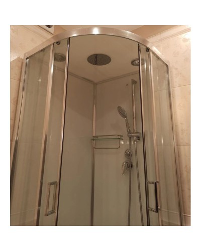 Душевая кабина 90x90x220 см Frank F409 Brilliant 155009 прозрачное