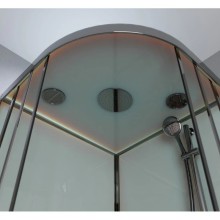 Душевая кабина 90x90x220 см Frank F409 Brilliant 155009 прозрачное