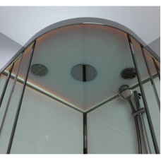 Душевая кабина 90x90x220 см Frank F409 Brilliant 155009 прозрачное