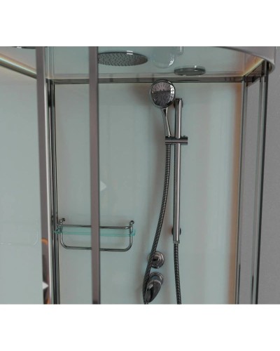 Душевая кабина 90x90x220 см Frank F409 Brilliant 155009 прозрачное