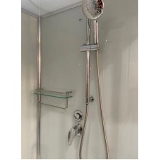 Душевая кабина 110x110x220 см Frank F410 Brilliant 159009 прозрачное