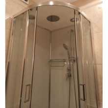 Душевая кабина 110x110x220 см Frank F410 Brilliant 159009 прозрачное