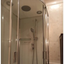 Душевая кабина 110x110x220 см Frank F410 Brilliant 159009 прозрачное