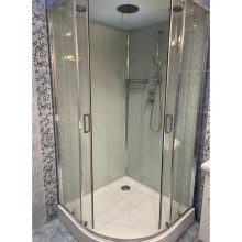 Душевая кабина 110x110x220 см Frank F410 Brilliant 159009 прозрачное