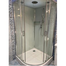 Душевая кабина 110x110x220 см Frank F410 Brilliant 159009 прозрачное