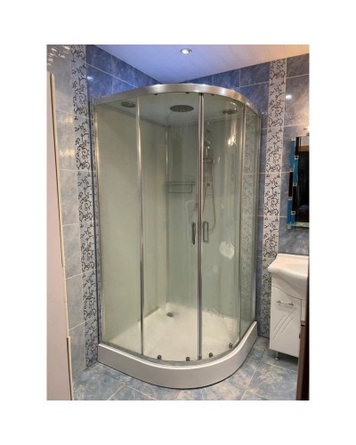 Душевая кабина 120x120x220 см Frank F420 Brilliant 161009 прозрачное