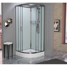 Душевая кабина 110x110x215 см Frank F410 Brilliant 160009 прозрачное