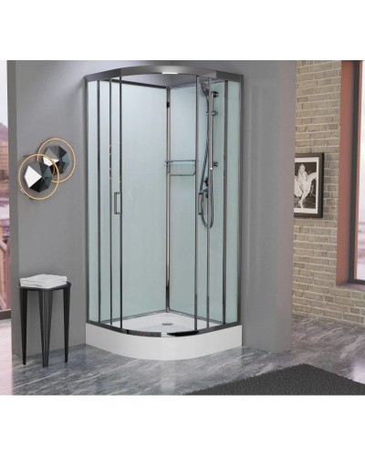 Душевая кабина 120x120x215 см Frank F420 Brilliant 162009 прозрачное