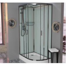 Душевая кабина 100x80x220 см Frank F418L Brilliant 163009 прозрачное