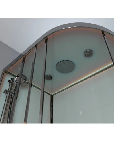 Душевая кабина 120x80x220 см Frank F412L Brilliant 171009 прозрачное