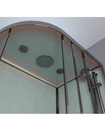 Душевая кабина 120x80x220 см Frank F412R Brilliant 173009 прозрачное