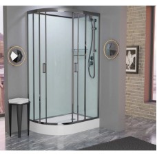 Душевая кабина 120x80x215 см Frank F412R Brilliant 174009 прозрачное