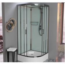 Душевая кабина 90x90x220 см Frank F409/1 Brilliant 175009 прозрачное