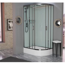 Душевая кабина 120x80x220 см Frank F412/1L Brilliant 179009 прозрачное