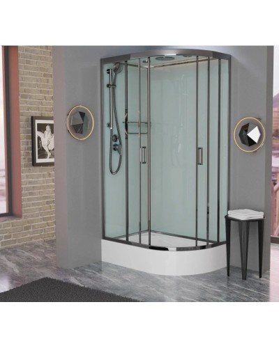 Душевая кабина 120x80x220 см Frank F412/1L Brilliant 179009 прозрачное