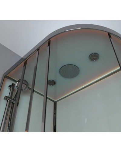 Душевая кабина 120x80x220 см Frank F412/1L Brilliant 179009 прозрачное