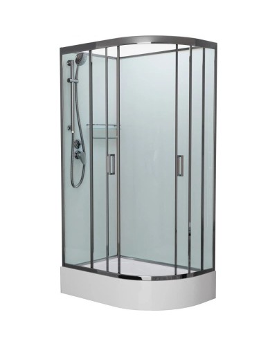 Душевая кабина 120x80x215 см Frank F412/1L Brilliant 180009 прозрачное