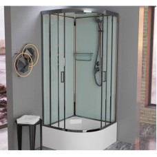 Душевая кабина 90x90x220 см Frank F409/2 Brilliant 183009 прозрачное