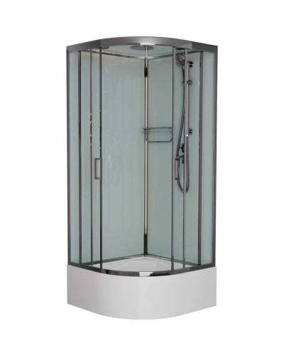 Душевая кабина 100x100x220 см Frank F400/2 Brilliant 185009 прозрачное