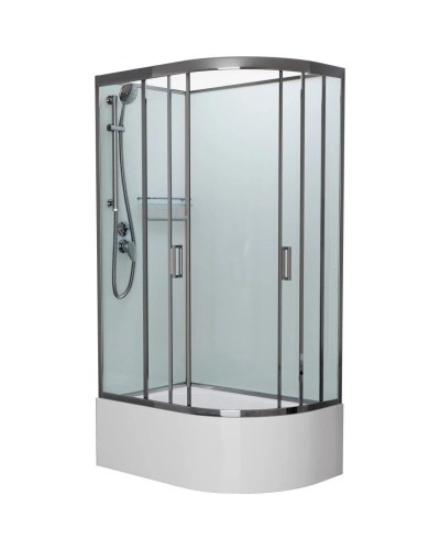 Душевая кабина 120x80x215 см Frank F412/2L Brilliant 188009 прозрачное