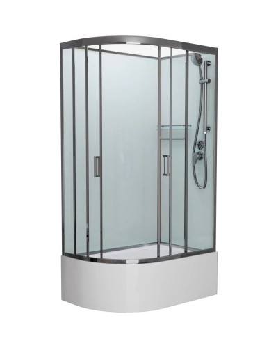 Душевая кабина 120x80x215 см Frank F412/2R Brilliant 190009 прозрачное