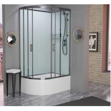 Душевая кабина 120x80x215 см Frank F412/2R Brilliant 190009 прозрачное