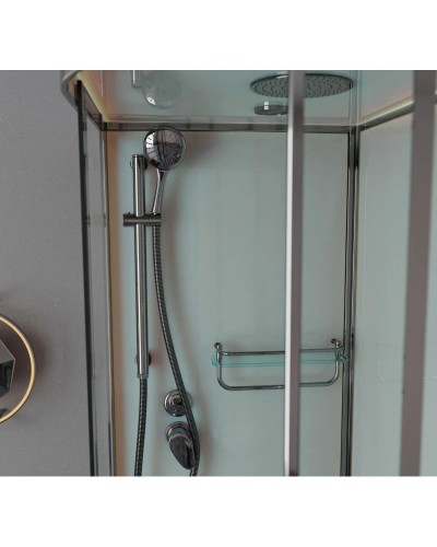 Душевая кабина 120x80x220 см Frank F412/2L Brilliant 187009 прозрачное