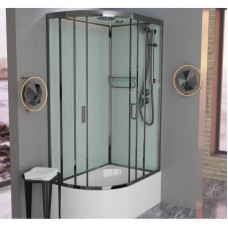 Душевая кабина 120x80x220 см Frank F412/2R Brilliant 189009 прозрачное