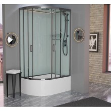 Душевая кабина 120x80x220 см Frank F412/2R Brilliant 189009 прозрачное