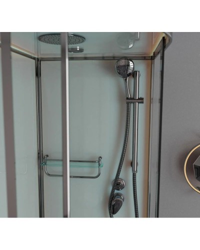 Душевая кабина 120x80x220 см Frank F412/2R Brilliant 189009 прозрачное