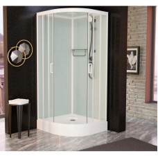 Душевая кабина 110x110x220 см Frank F410 White 410410 прозрачное