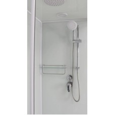 Душевая кабина 90x90x220 см Frank F409 М White 20003 текстурное стекло