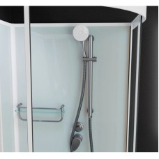 Душевая кабина 80x80x215 см Frank F408 White 4080808 прозрачное