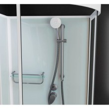 Душевая кабина 90x90x215 см Frank F409 White 4090909 прозрачное