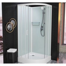 Душевая кабина 110x110x215 см Frank F410 White 410010 прозрачное