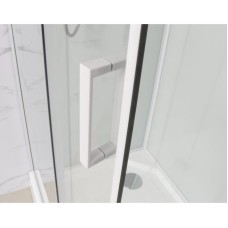 Душевая кабина 100x80x220 см Frank F418L White 418418 прозрачное