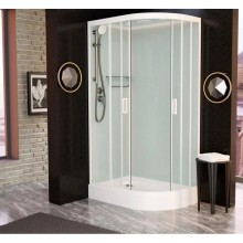 Душевая кабина 120x80x220 см Frank F412L White 412412 прозрачное