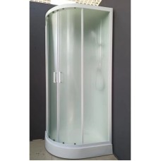 Душевая кабина 110x80x220 см Frank F411R М White 20018 текстурное стекло