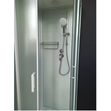 Душевая кабина 110x80x220 см Frank F411R М White 20018 текстурное стекло