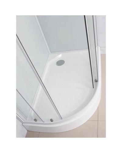 Душевая кабина 100x80x220 см Frank F418R White 418419 прозрачное