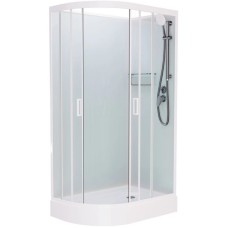 Душевая кабина 100x80x215 см Frank F418R White 418019 прозрачное