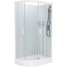 Душевая кабина 120x80x215 см Frank F412R White 412014 прозрачное