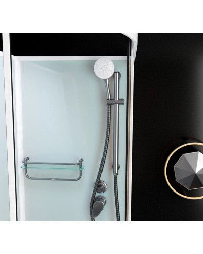 Душевая кабина 120x80x215 см Frank F412R White 412014 прозрачное