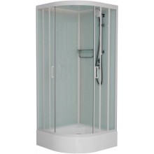 Душевая кабина 90x90x220 см Frank F409/1 White 123009 прозрачное