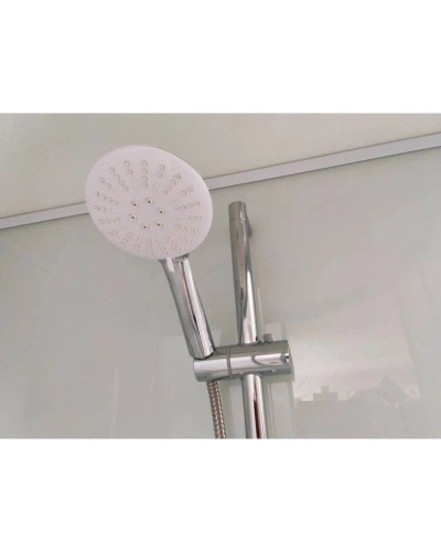 Душевая кабина 90x90x220 см Frank F409/1 White 123009 прозрачное